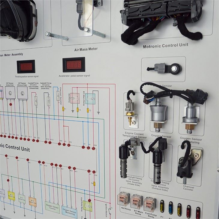 Toyota Corolla 1ZR-FE EFI Electric Control System Schematic Board
